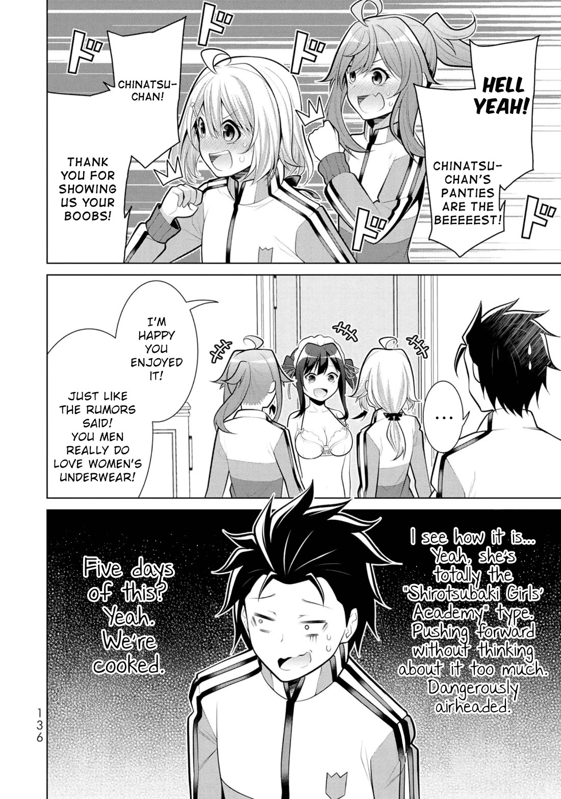 Koitsu-ra no Shoutai ga Onnada to Oredake ga Shitte Iru chapter 11 page 8