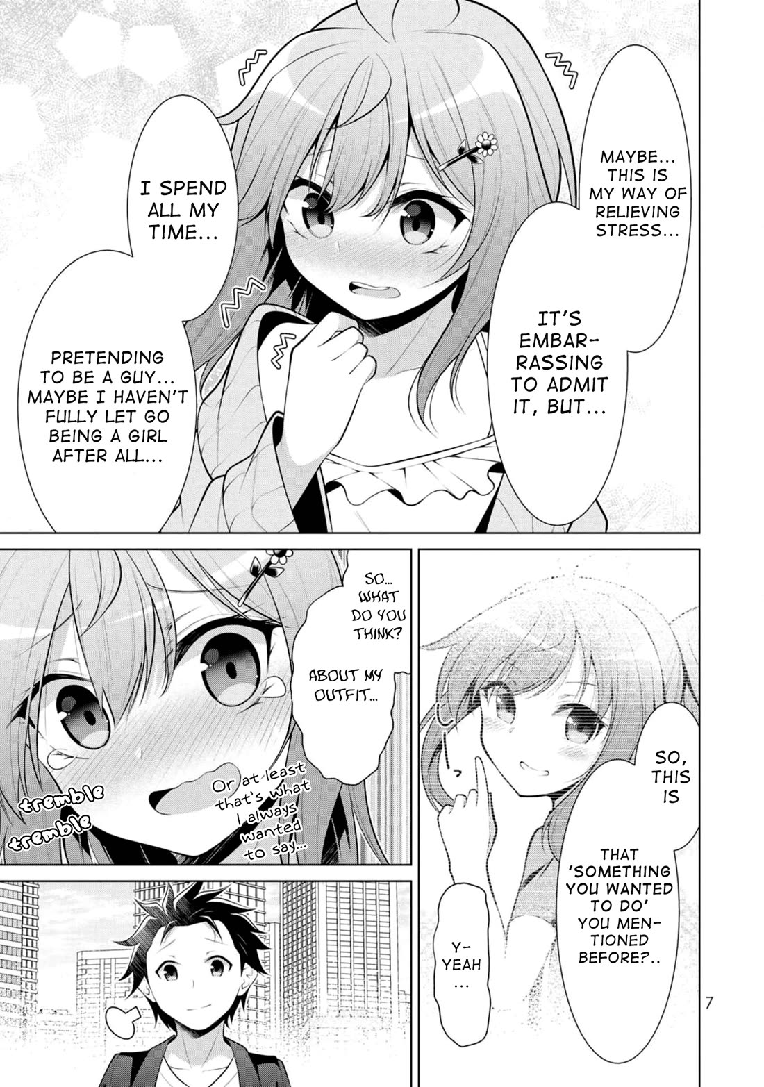 Koitsu-ra no Shoutai ga Onnada to Oredake ga Shitte Iru chapter 7 page 6