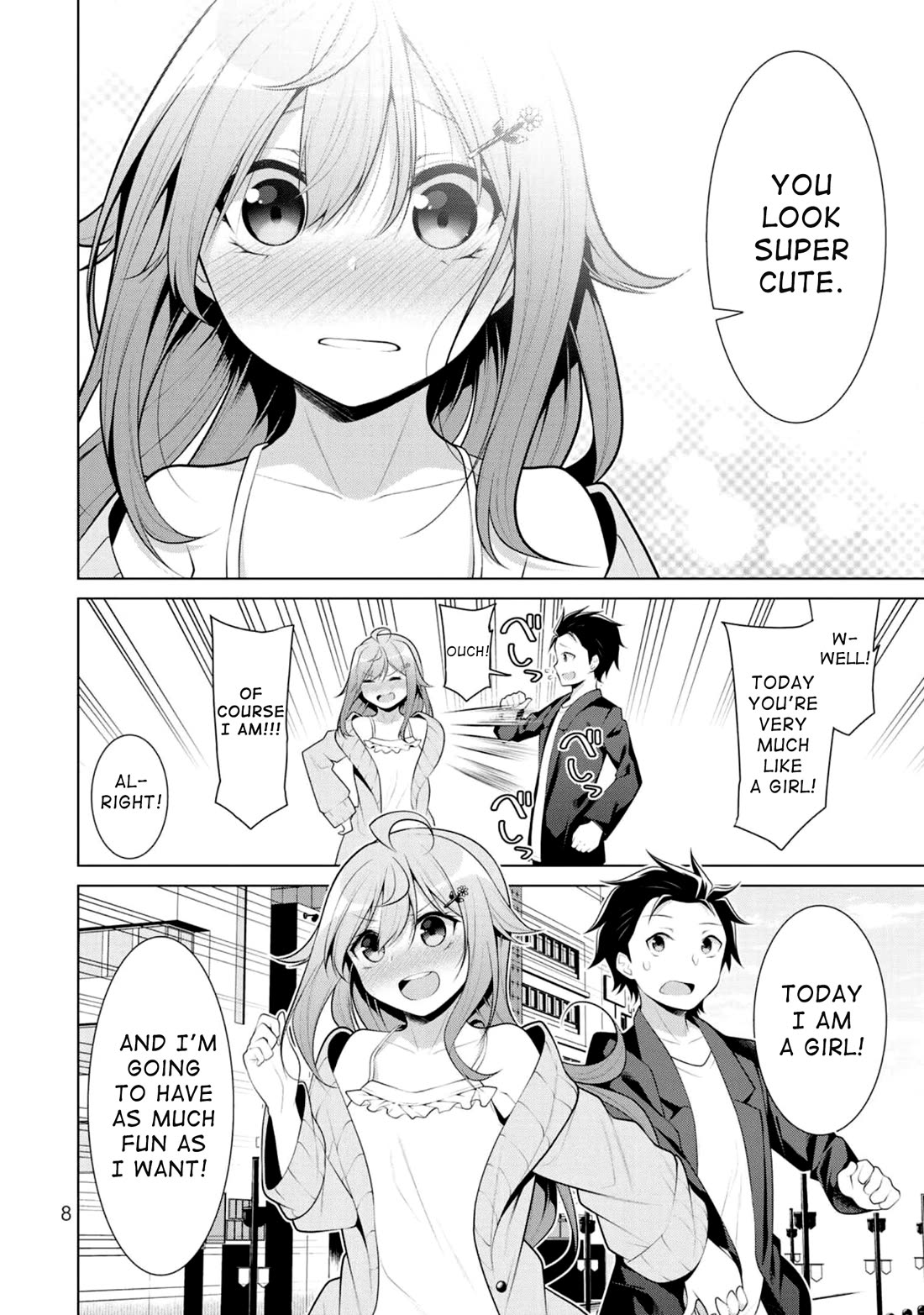 Koitsu-ra no Shoutai ga Onnada to Oredake ga Shitte Iru chapter 7 page 7