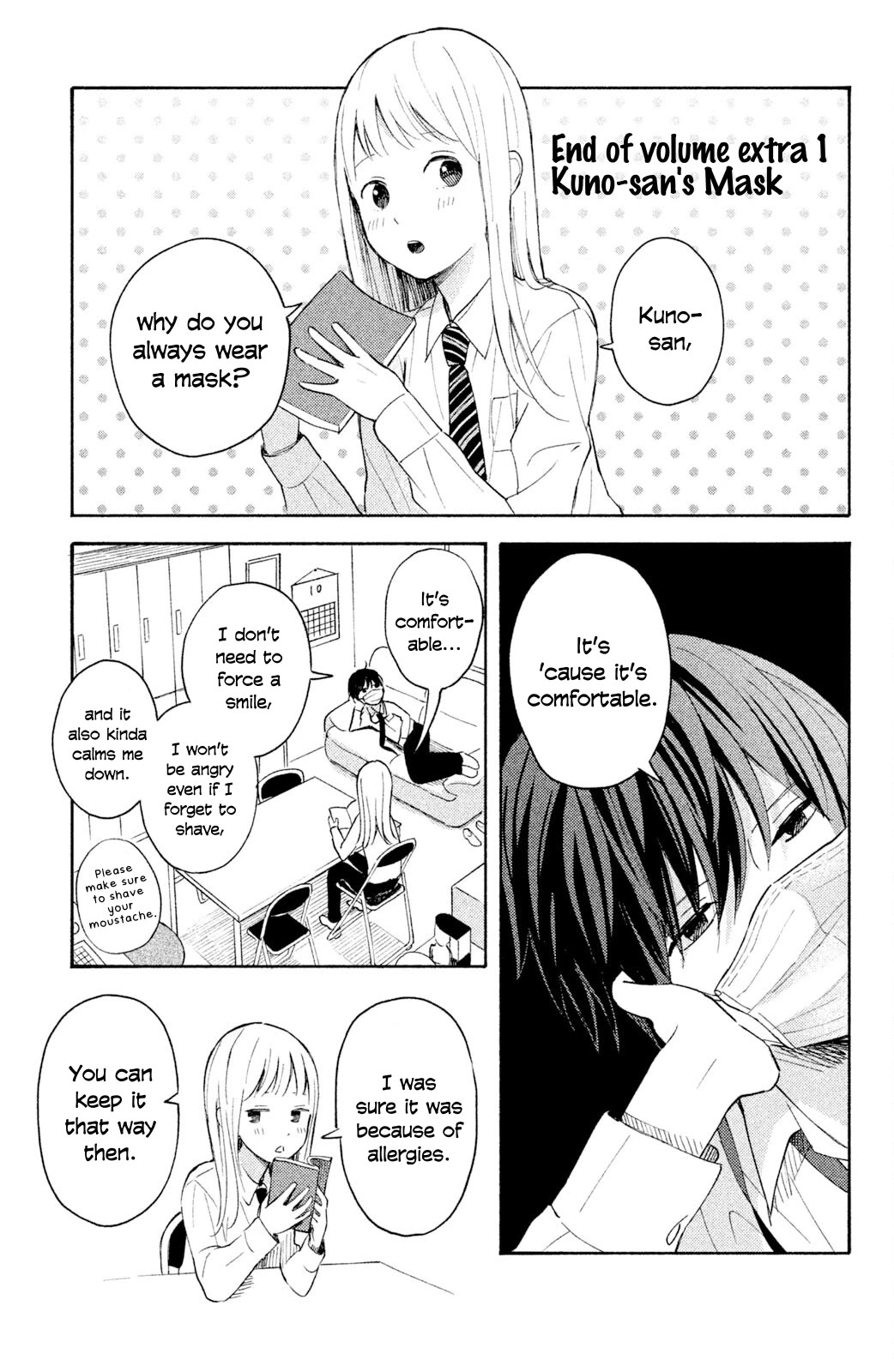 Kokuhakubiyori chapter 1.5 page 1