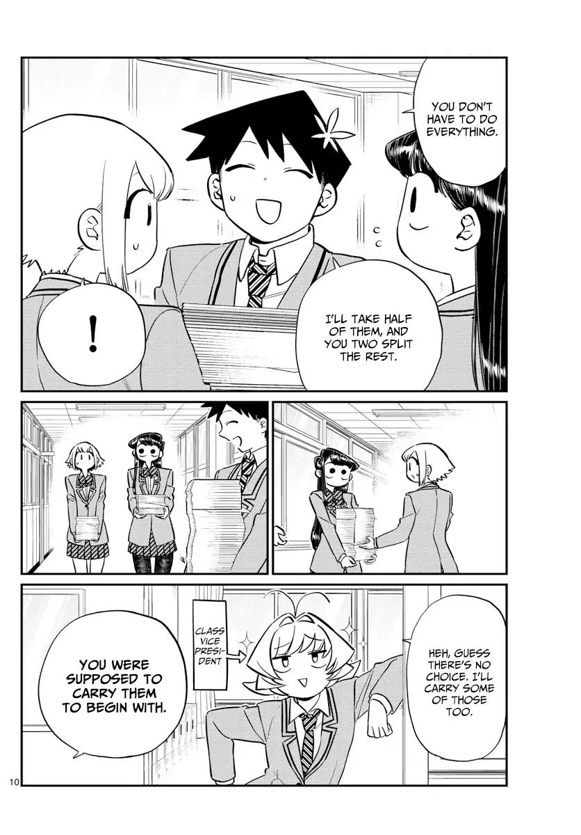 Komi-san wa Komyushou Desu chapter 122 page 10