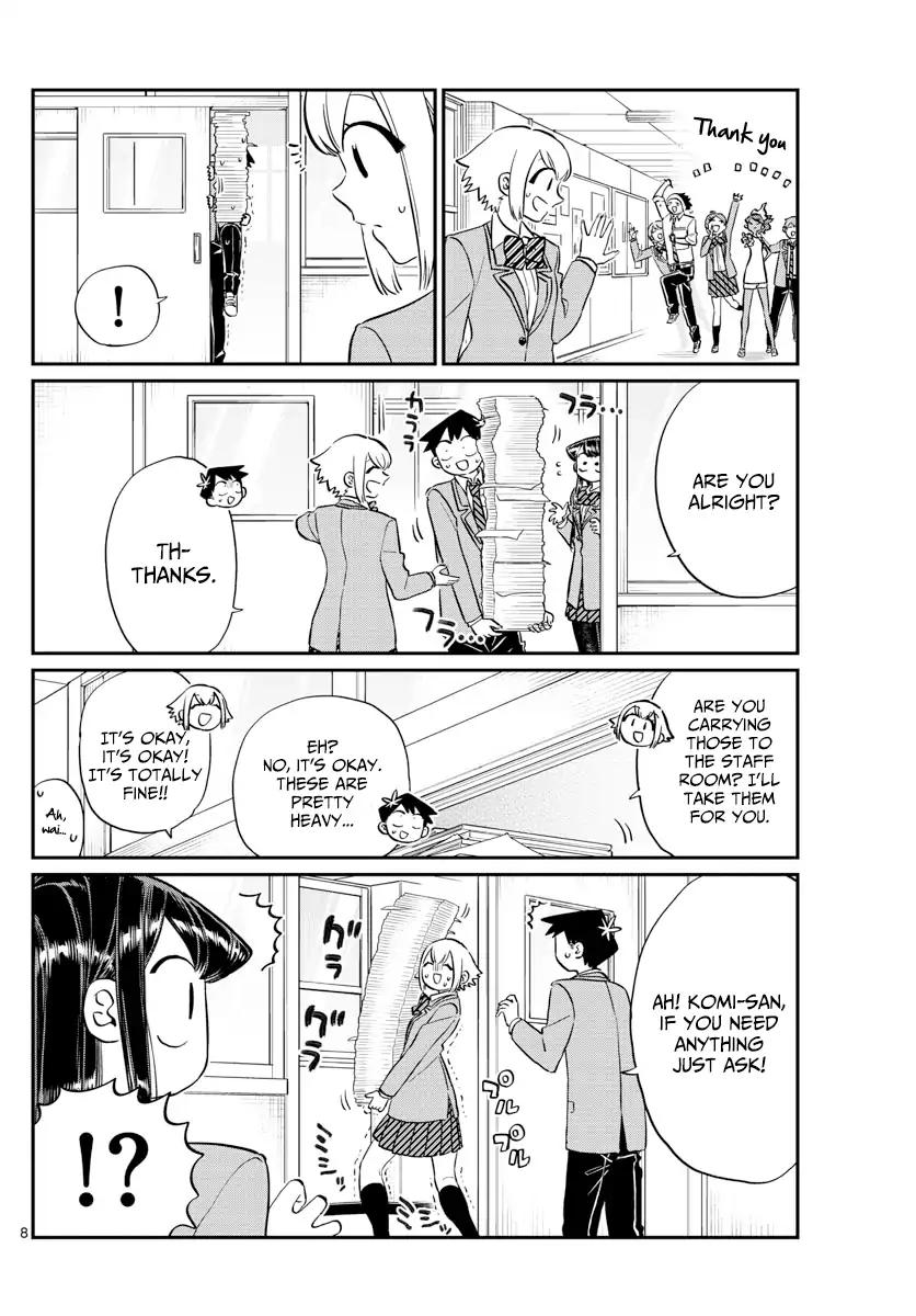 Komi-san wa Komyushou Desu chapter 122 page 8