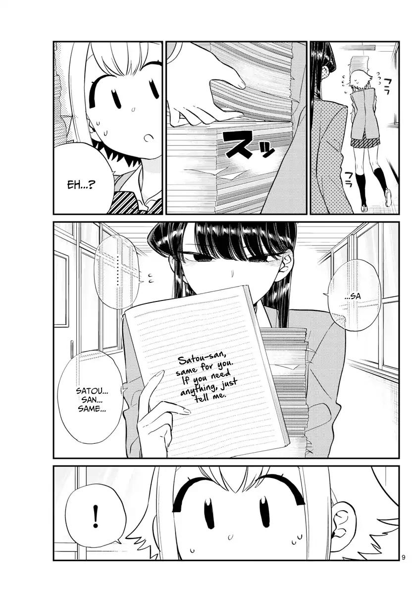 Komi-san wa Komyushou Desu chapter 122 page 9