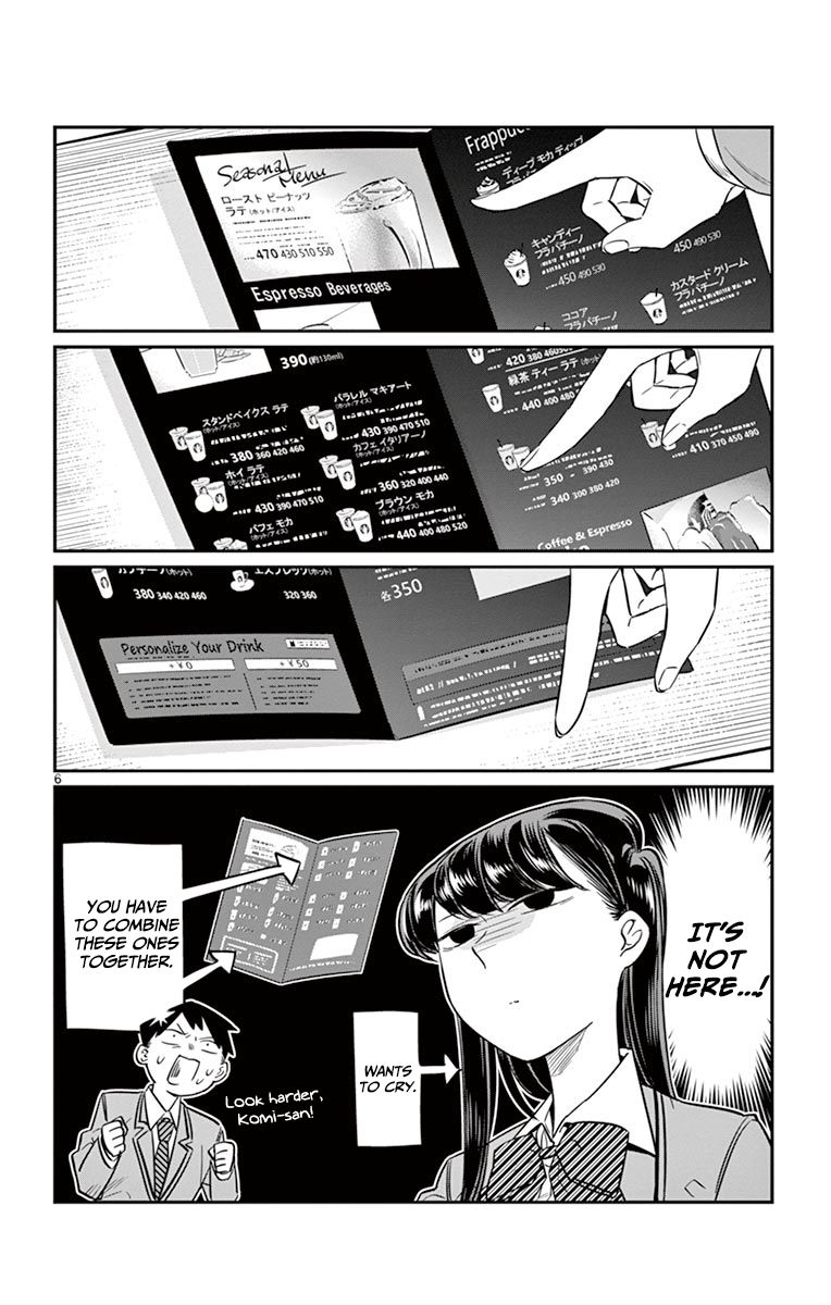 Komi-san wa Komyushou Desu chapter 13 page 6