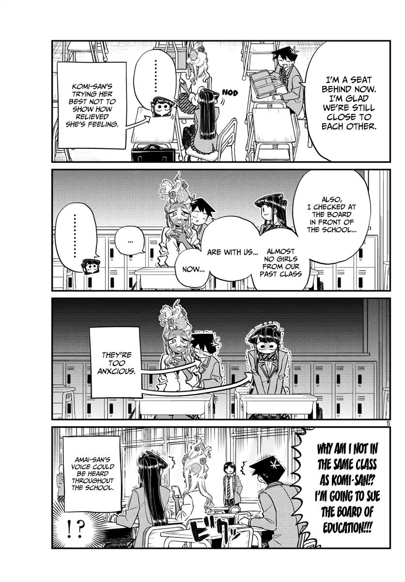 Komi-san wa Komyushou Desu chapter 130 page 5