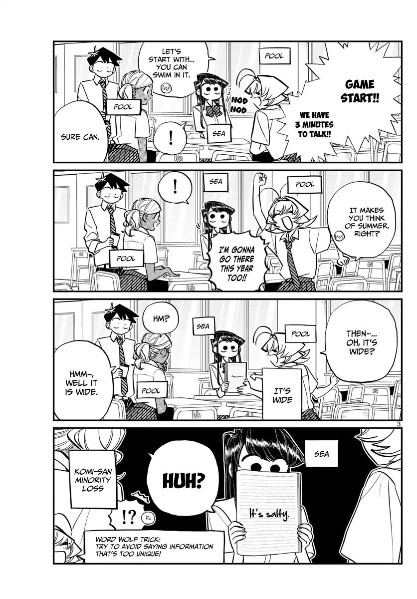 Komi-san wa Komyushou Desu chapter 152 page 3