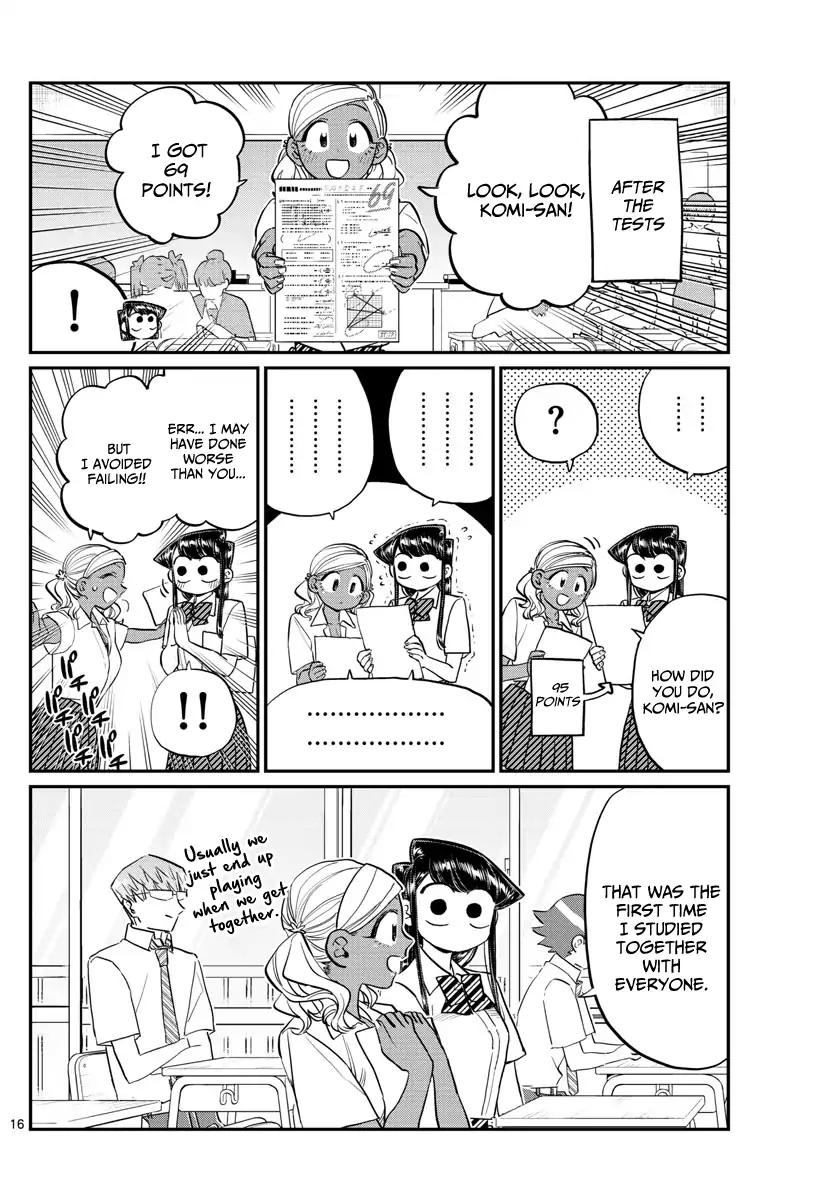 Komi-san wa Komyushou Desu chapter 159 page 16