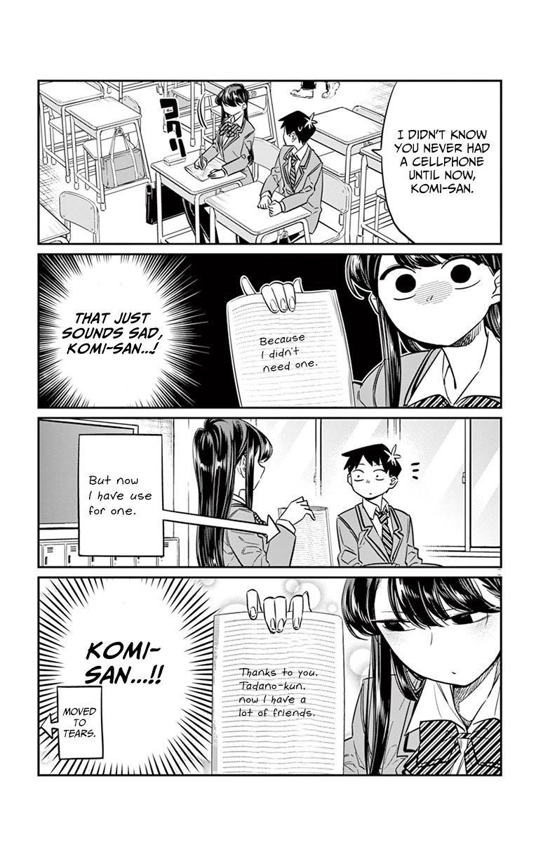 Komi-san wa Komyushou Desu chapter 16 page 3