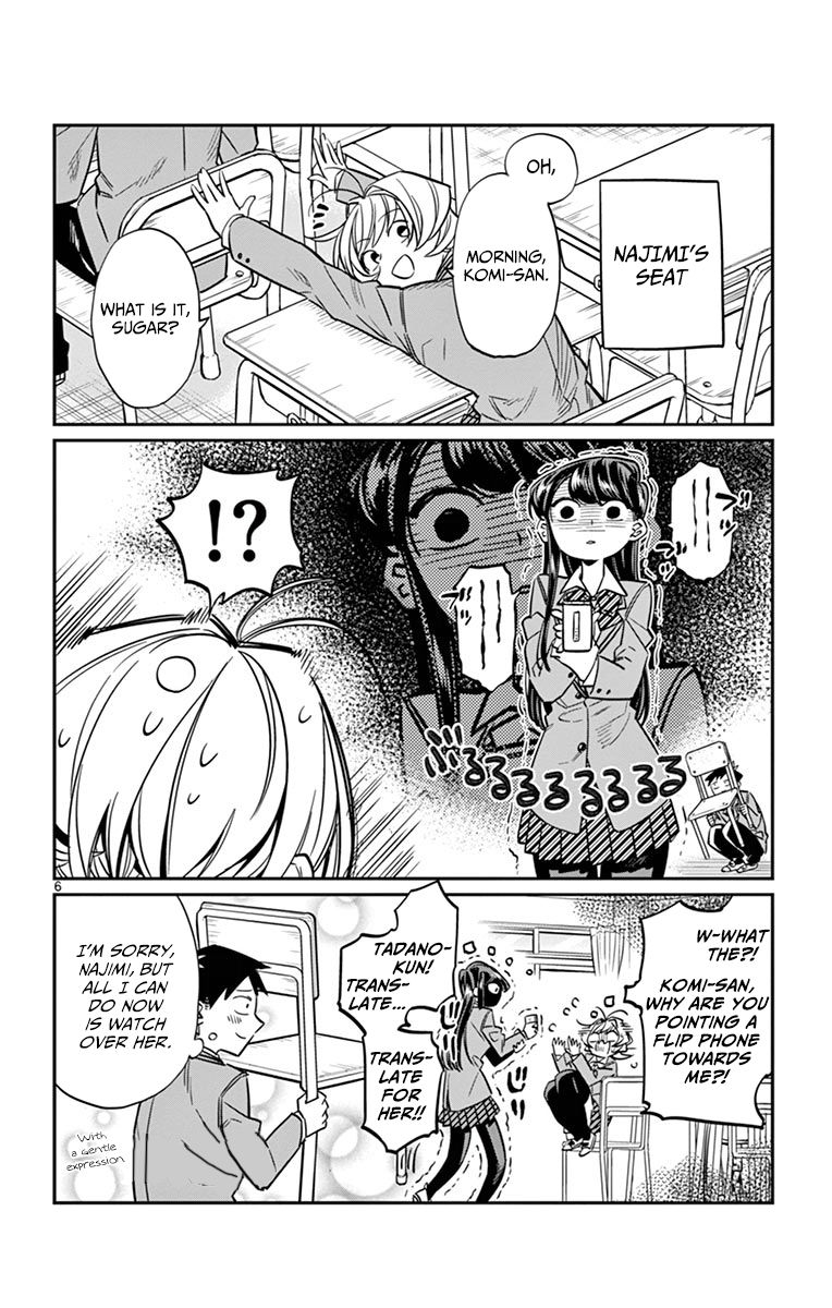 Komi-san wa Komyushou Desu chapter 16 page 6