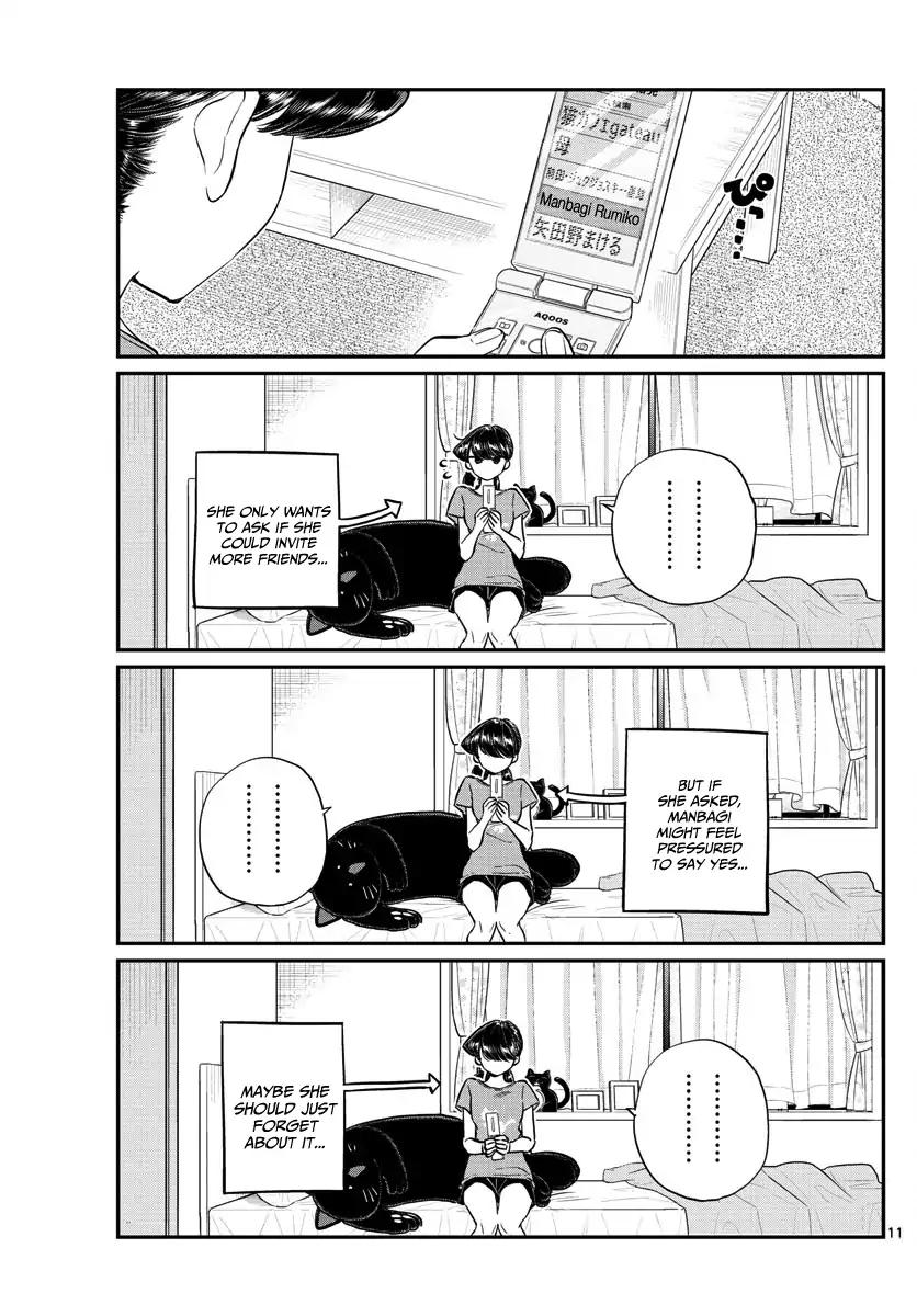 Komi-san wa Komyushou Desu chapter 162 page 11