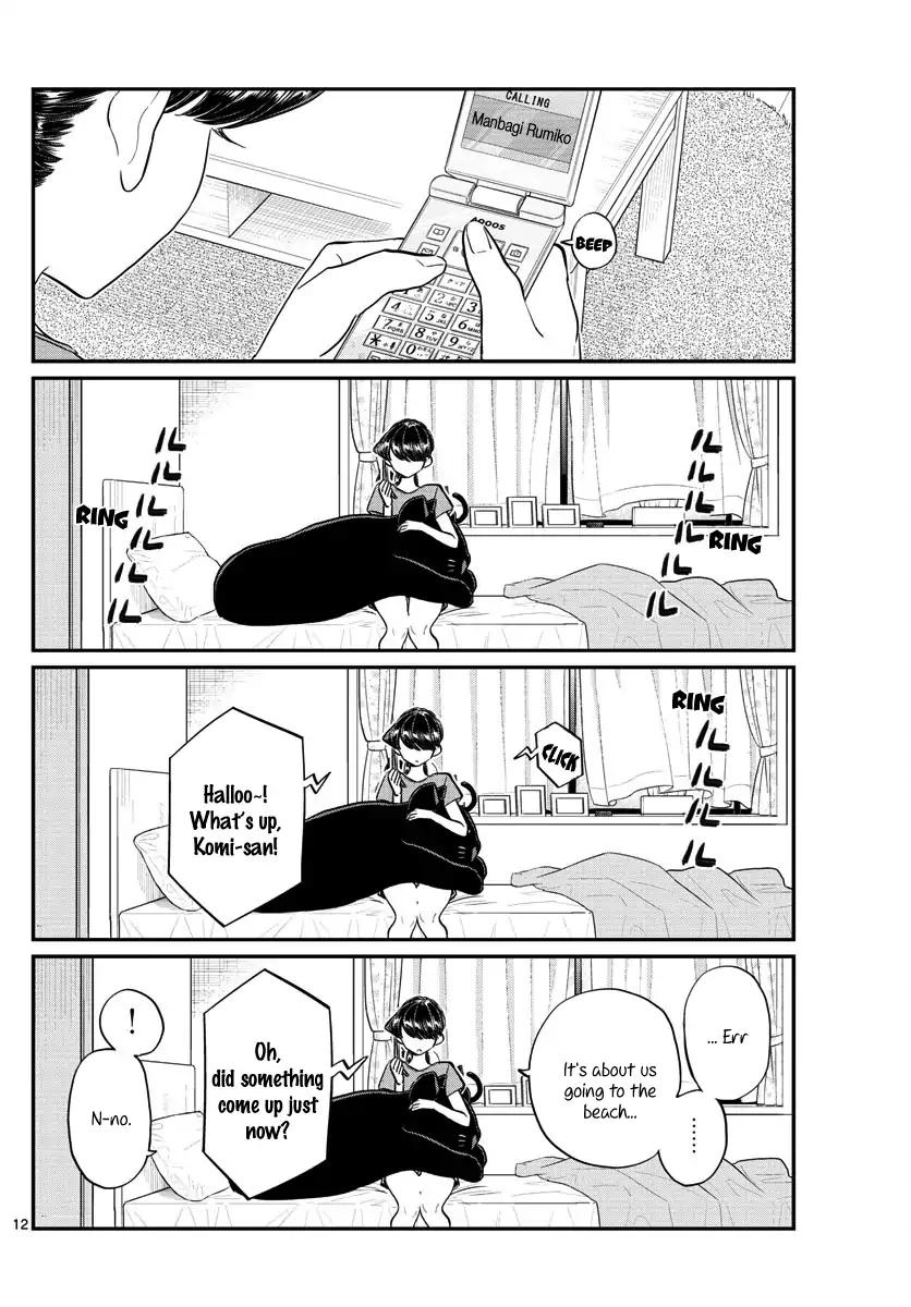 Komi-san wa Komyushou Desu chapter 162 page 12