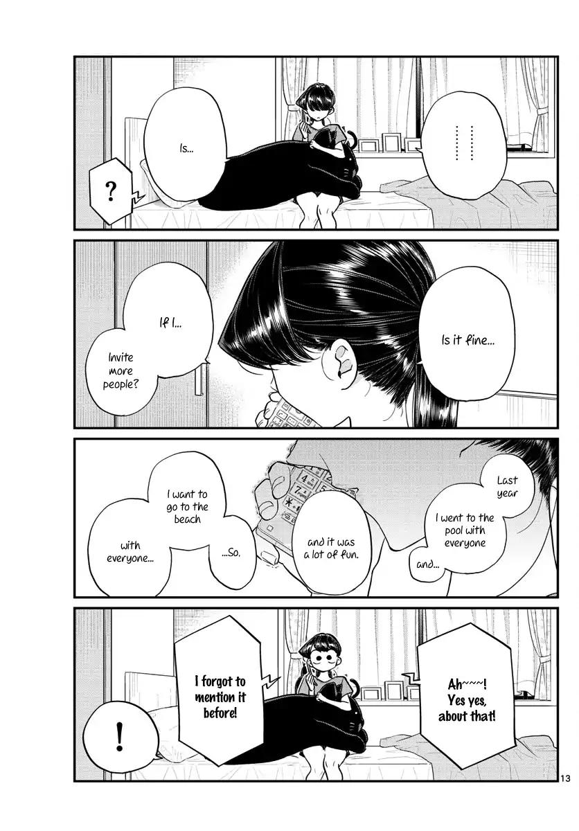 Komi-san wa Komyushou Desu chapter 162 page 13