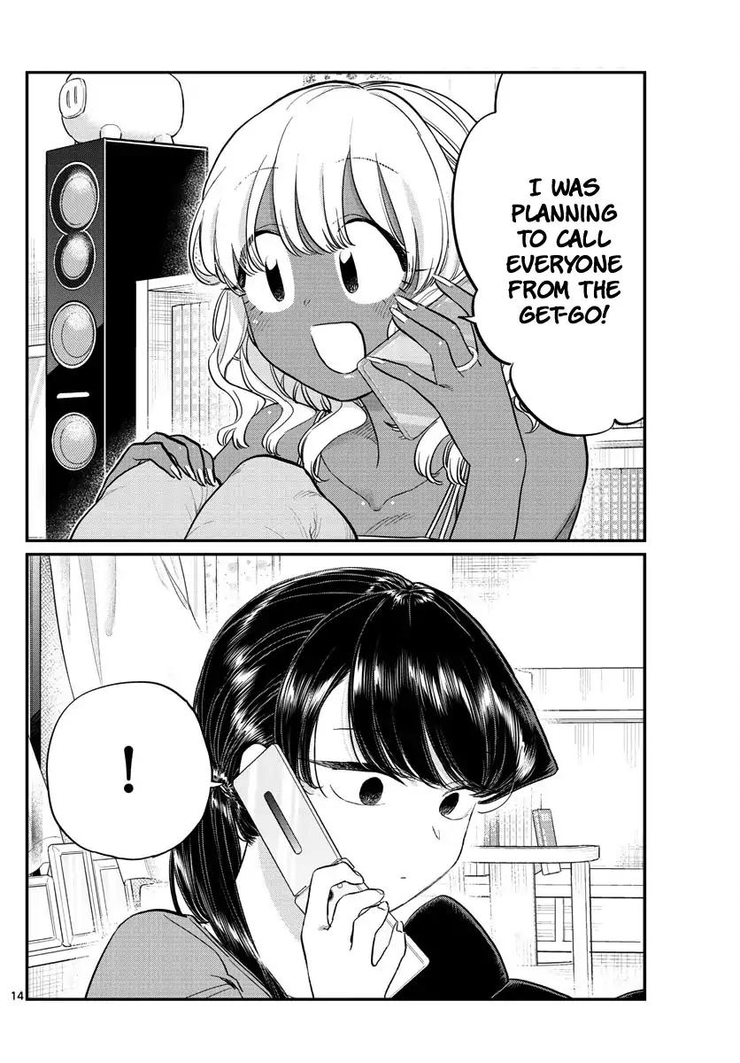 Komi-san wa Komyushou Desu chapter 162 page 14