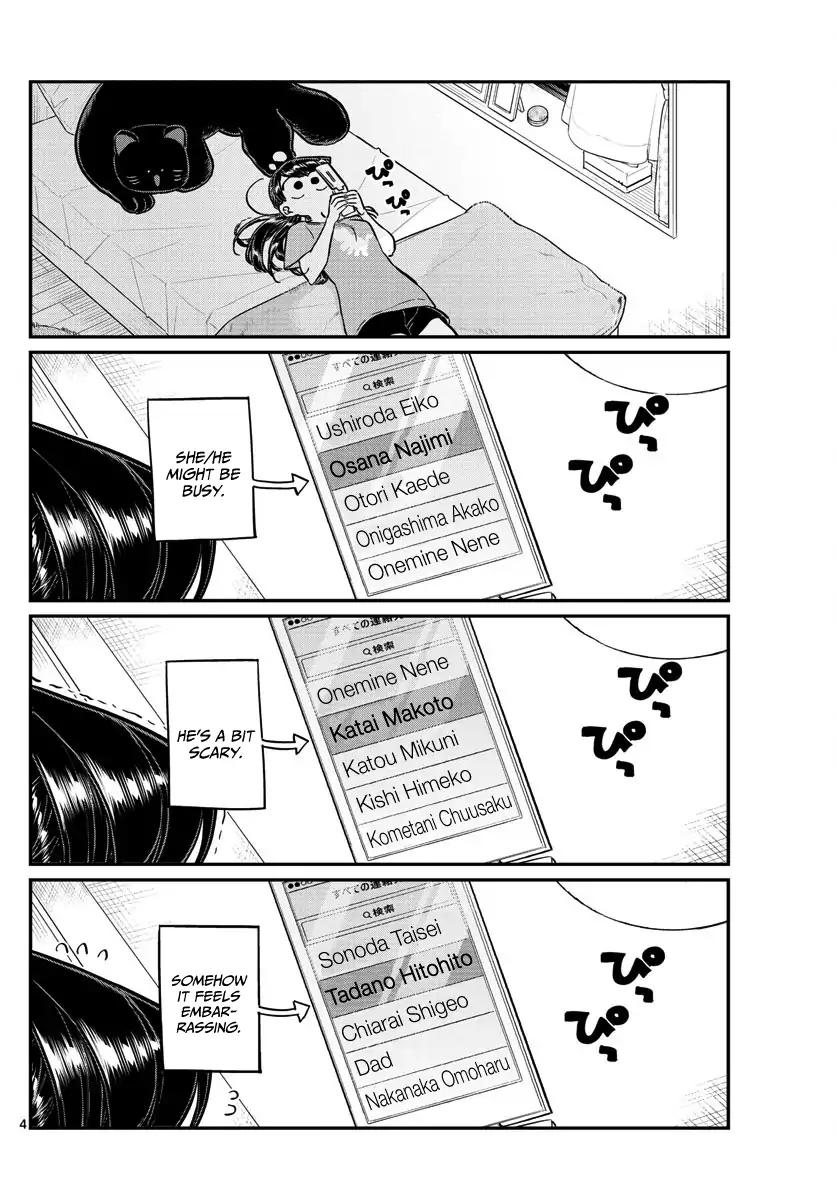 Komi-san wa Komyushou Desu chapter 162 page 4