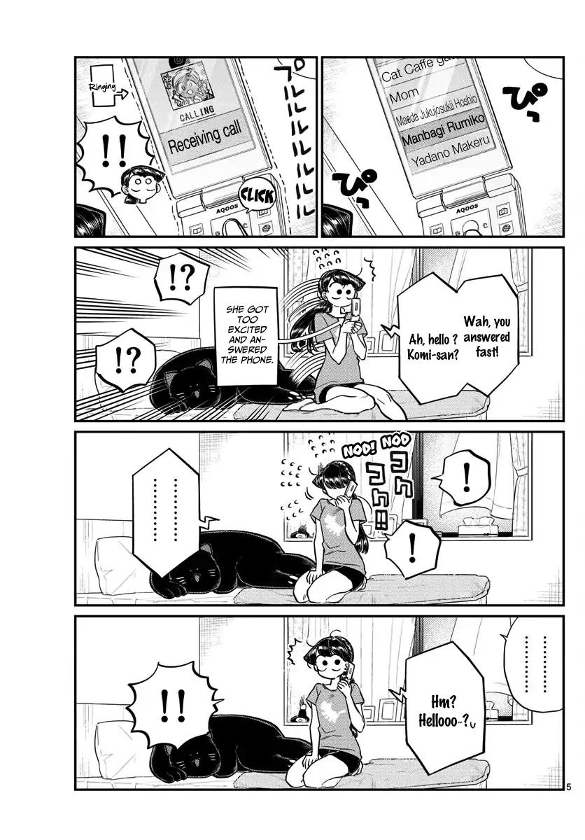 Komi-san wa Komyushou Desu chapter 162 page 5