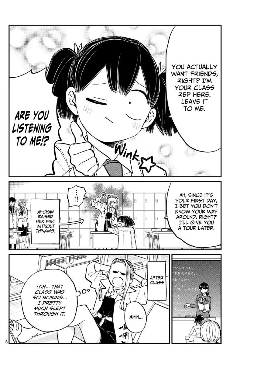 Komi-san wa Komyushou Desu chapter 182 page 6