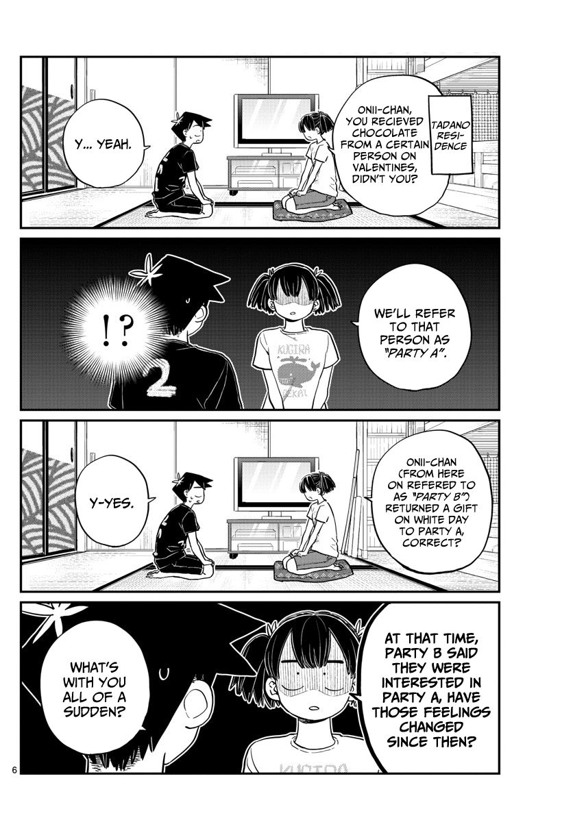 Komi-san wa Komyushou Desu chapter 195 page 6