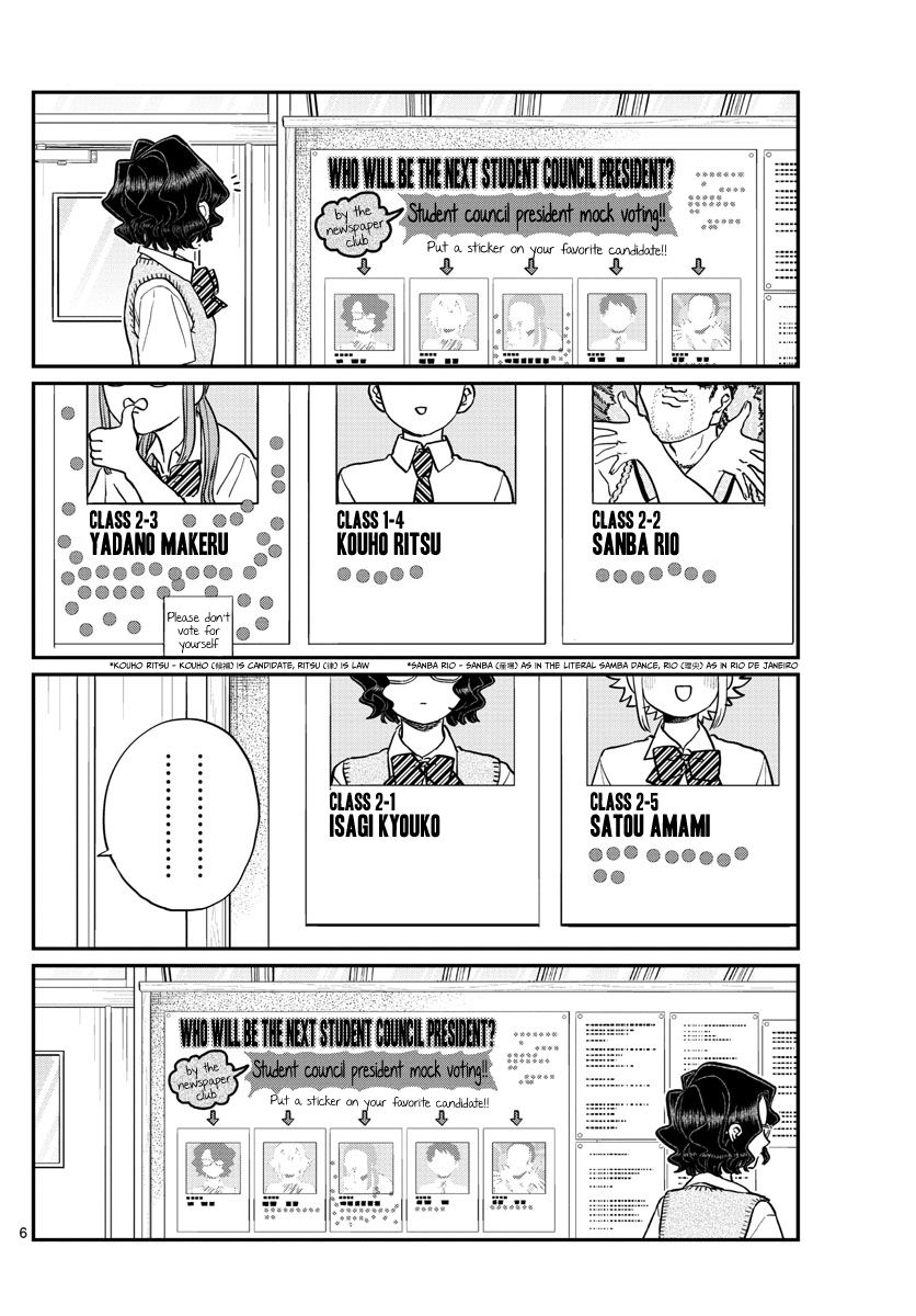 Komi-san wa Komyushou Desu chapter 196 page 6