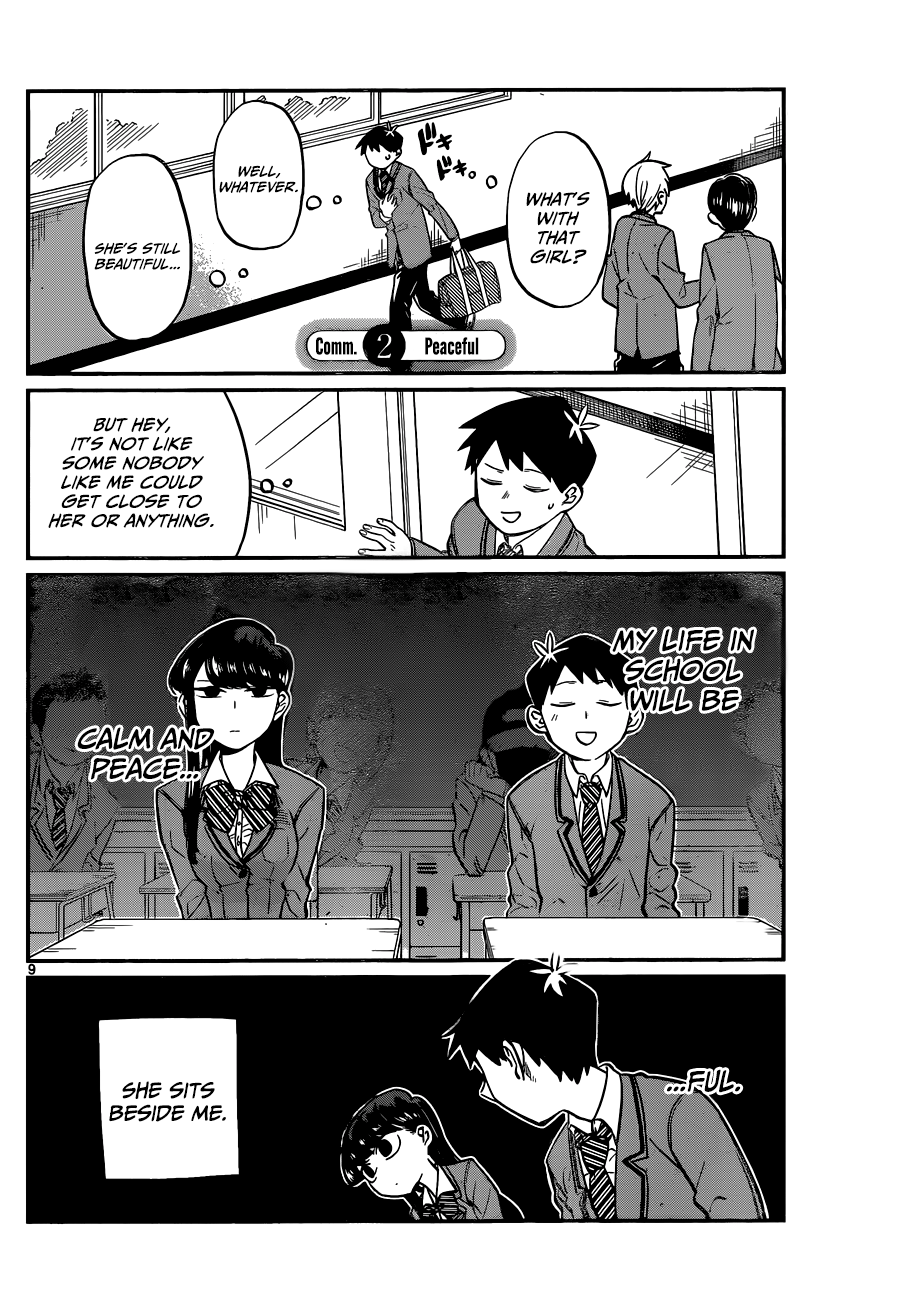 Komi-san wa Komyushou Desu chapter 2 page 1