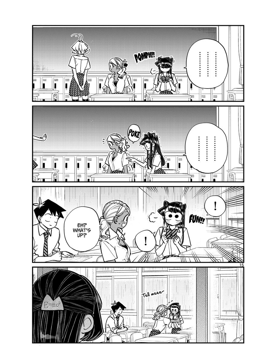 Komi-san wa Komyushou Desu chapter 216 page 15