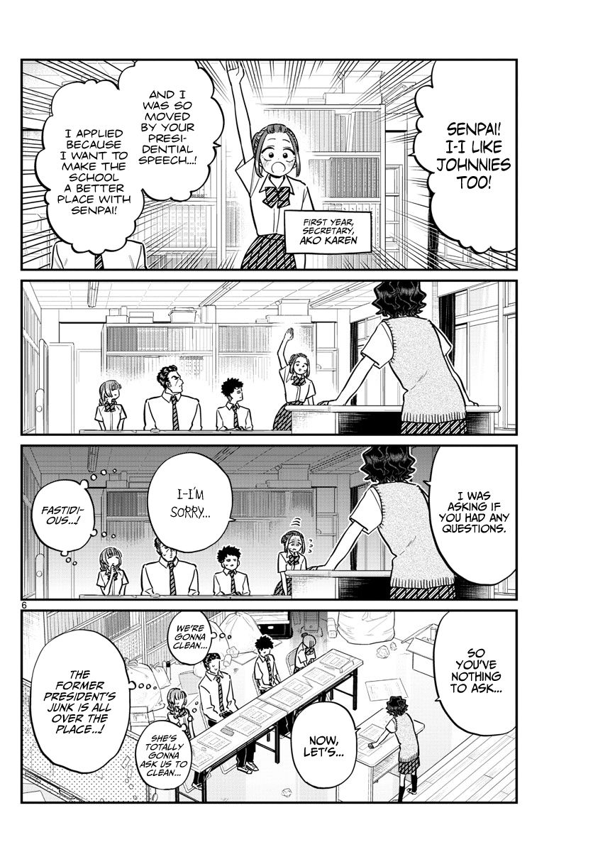 Komi-san wa Komyushou Desu chapter 216 page 6