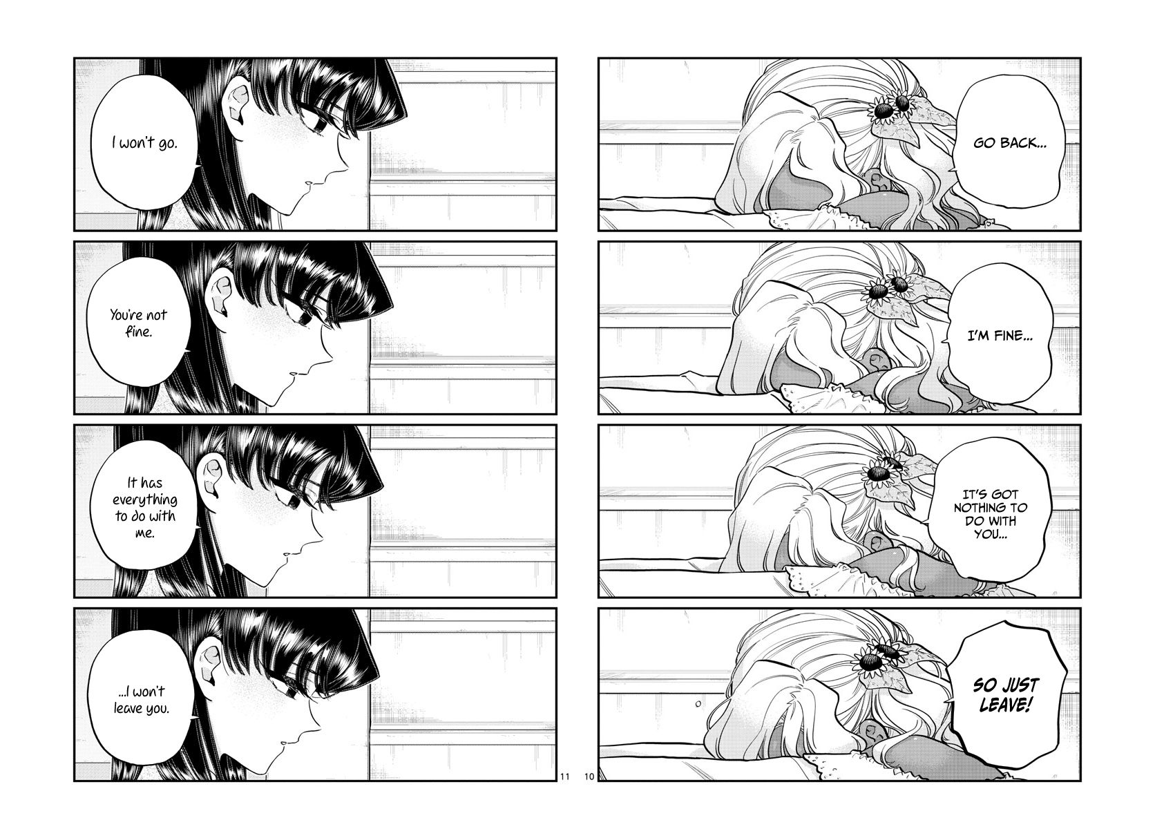 Komi-san wa Komyushou Desu chapter 226 page 10