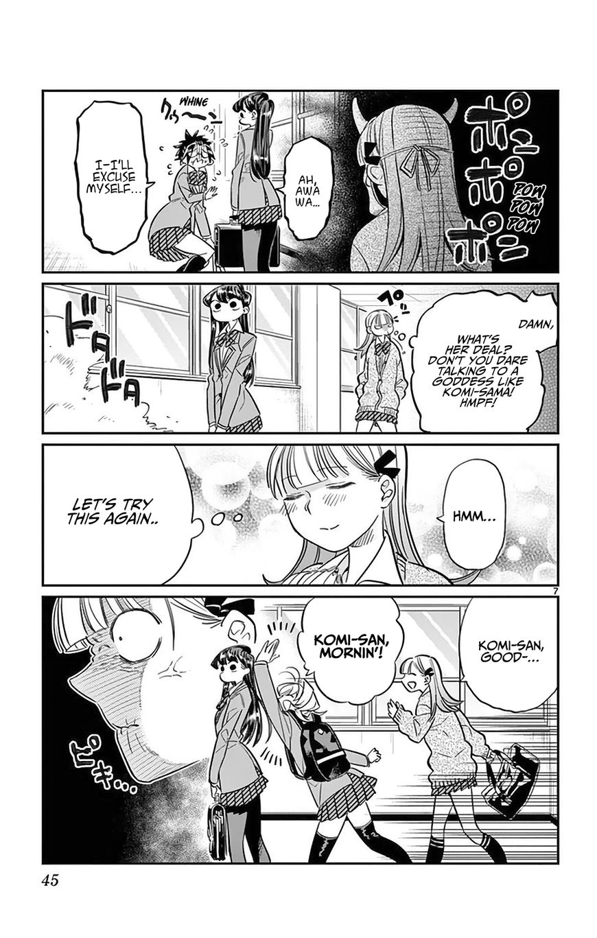 Komi-san wa Komyushou Desu chapter 23 page 7