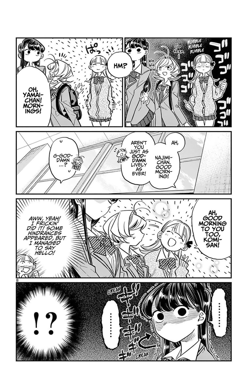 Komi-san wa Komyushou Desu chapter 23 page 8