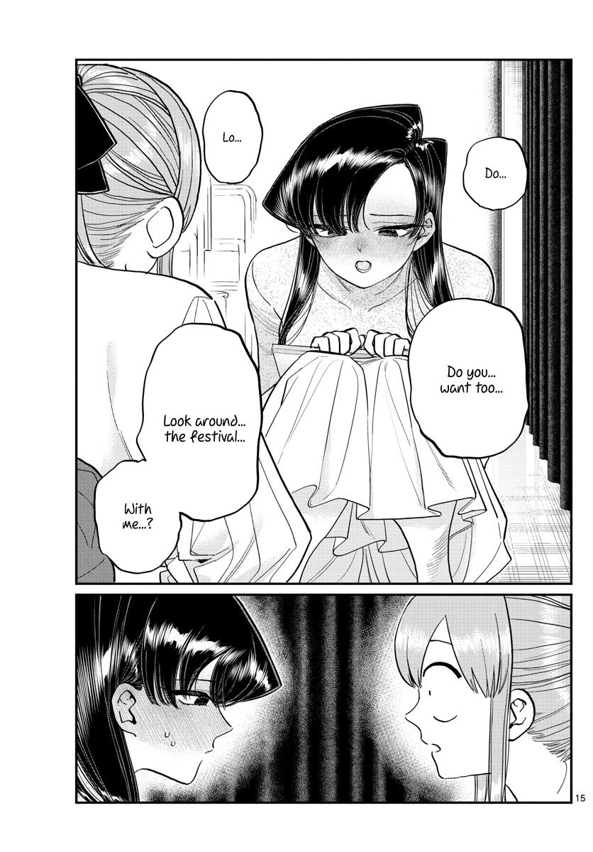 Komi-san wa Komyushou Desu chapter 231 page 15