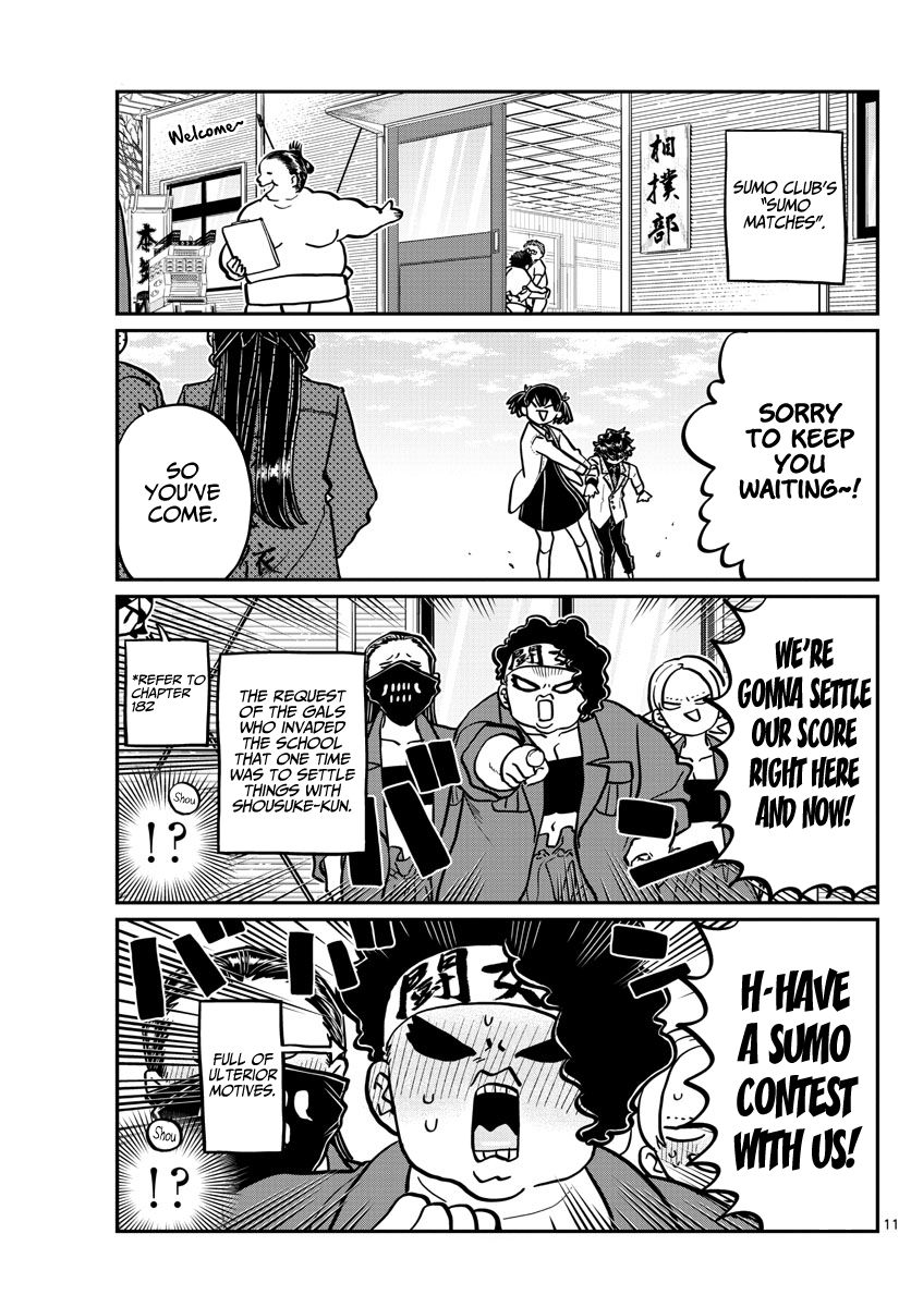 Komi-san wa Komyushou Desu chapter 244 page 11