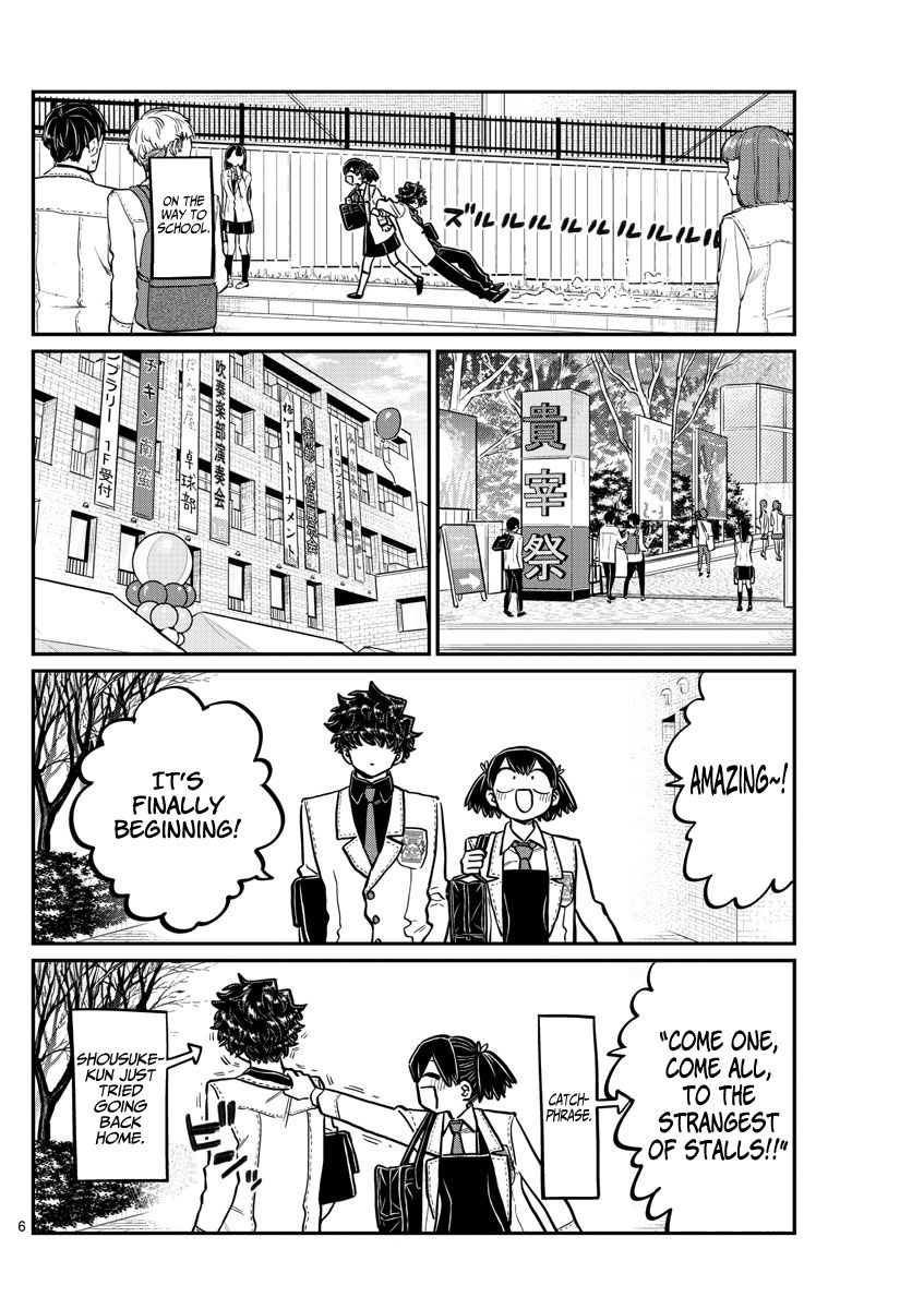 Komi-san wa Komyushou Desu chapter 244 page 6