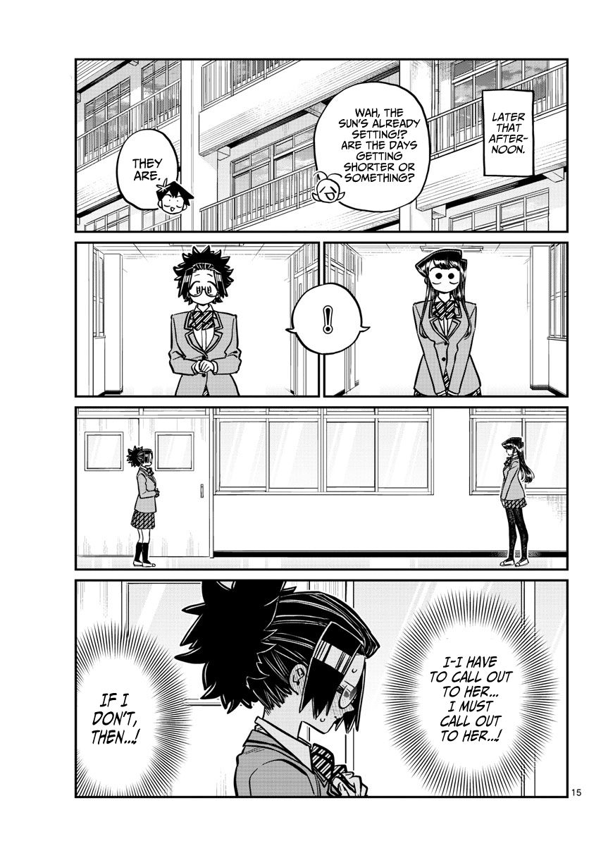 Komi-san wa Komyushou Desu chapter 247 page 15