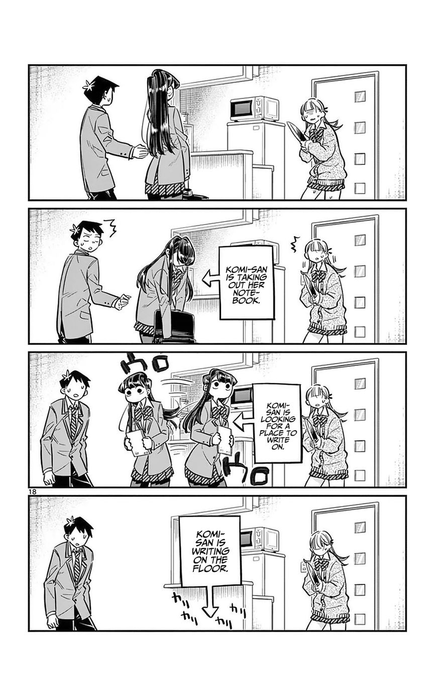 Komi-san wa Komyushou Desu chapter 25 page 18