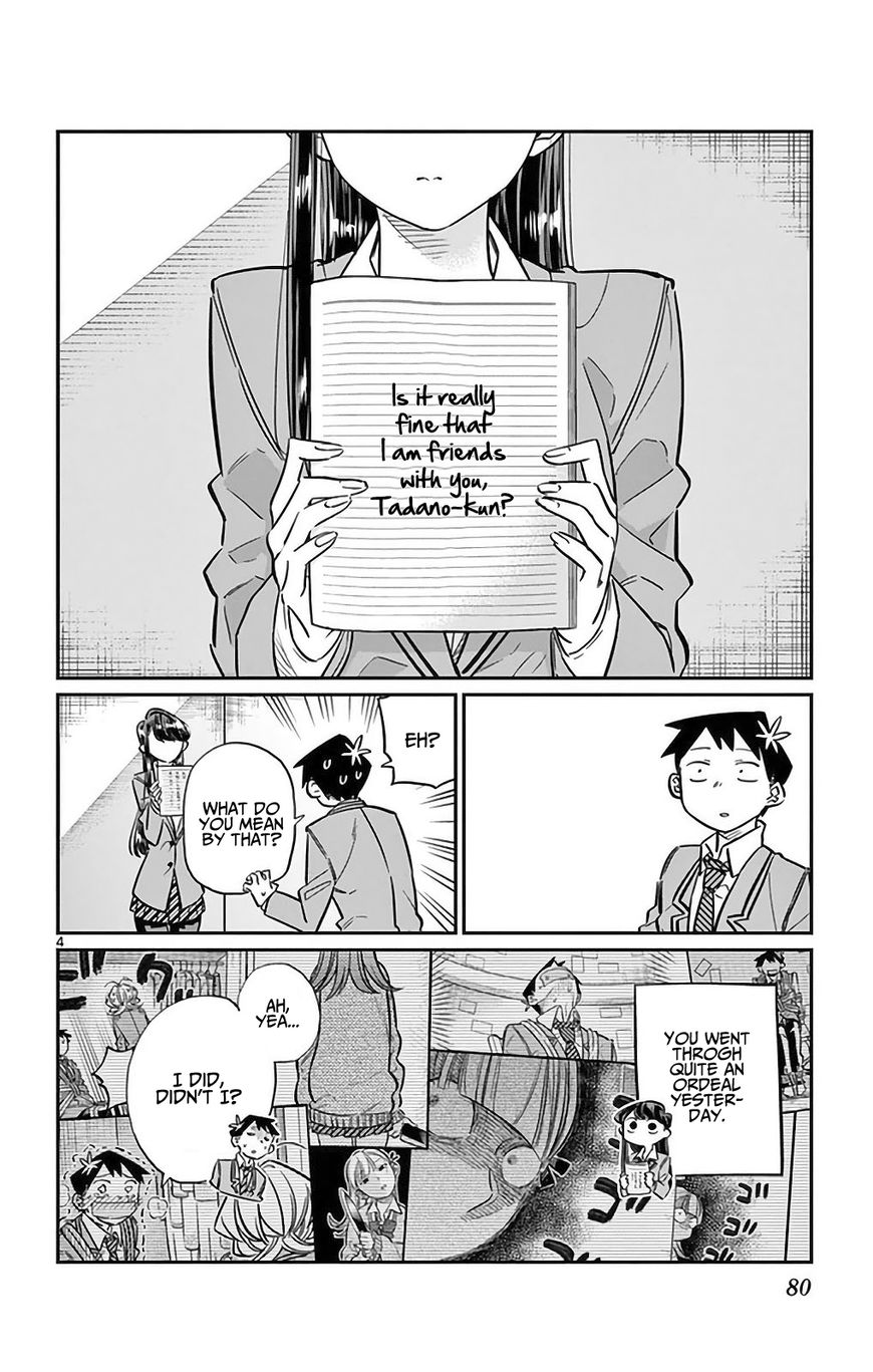 Komi-san wa Komyushou Desu chapter 26 page 4