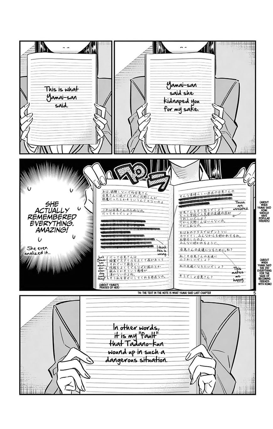 Komi-san wa Komyushou Desu chapter 26 page 5