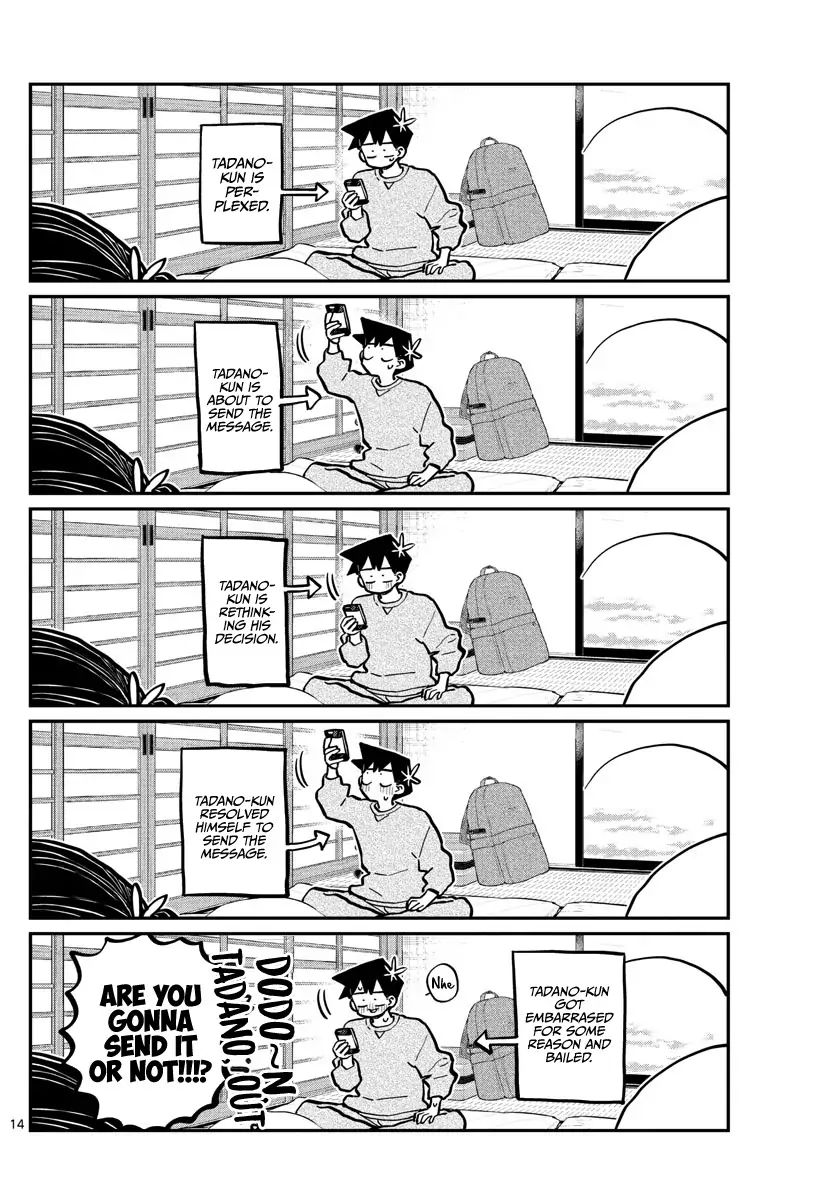 Komi-san wa Komyushou Desu chapter 274 page 14