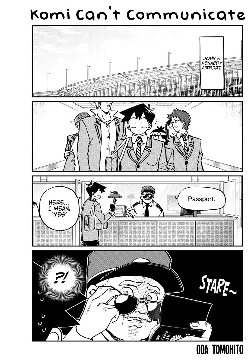 Komi-san wa Komyushou Desu chapter 279 page 1