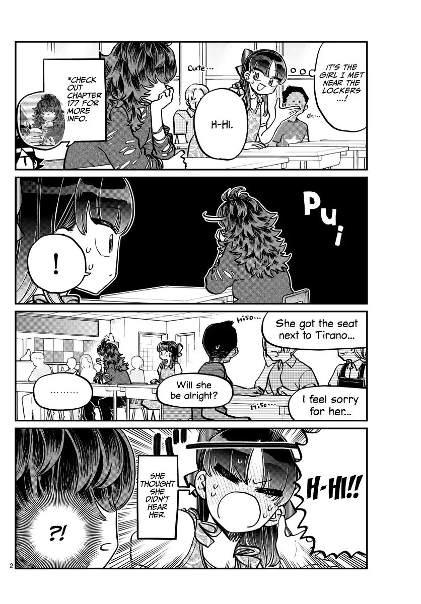 Komi-san wa Komyushou Desu chapter 280 page 2