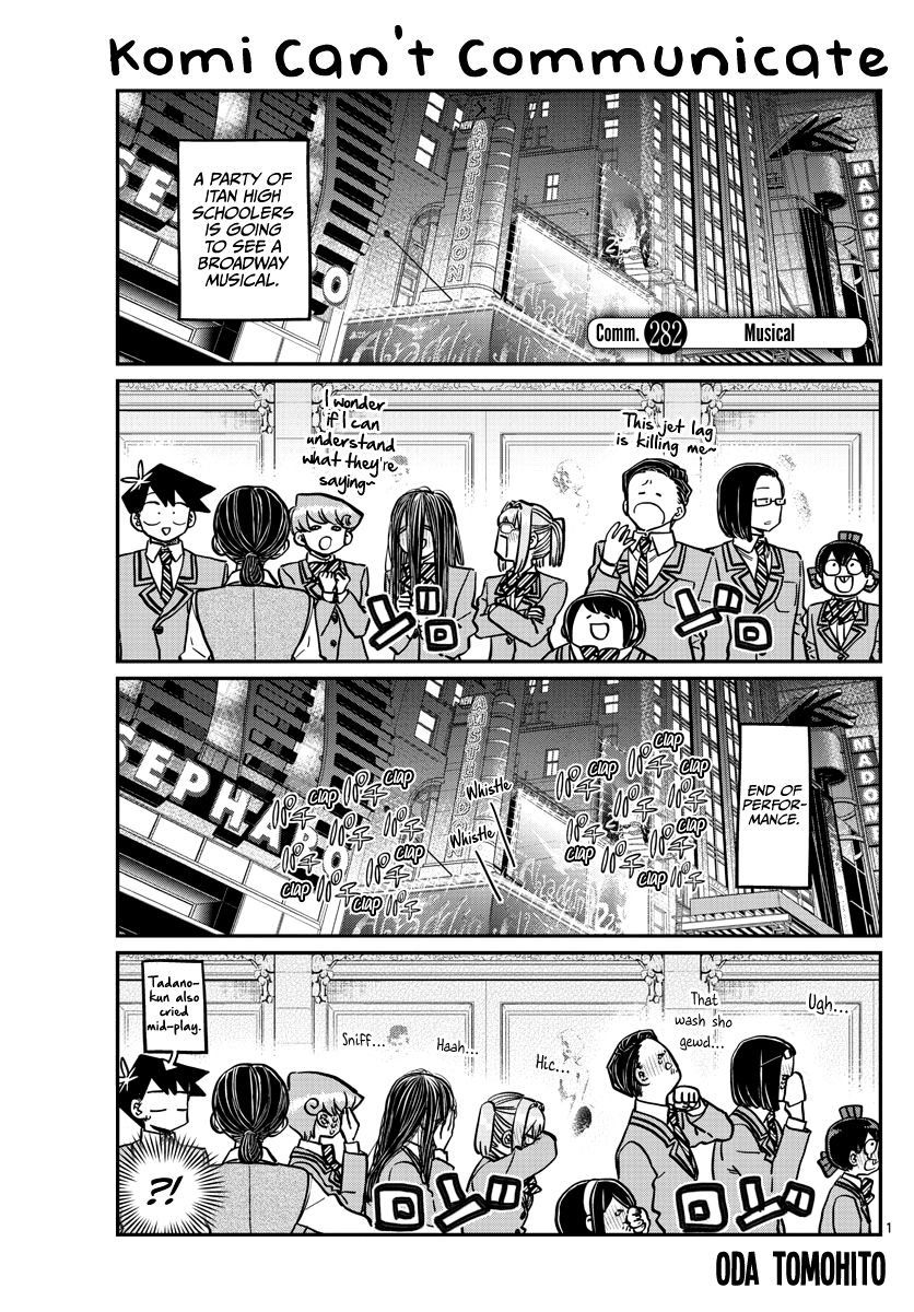 Komi-san wa Komyushou Desu chapter 282 page 1