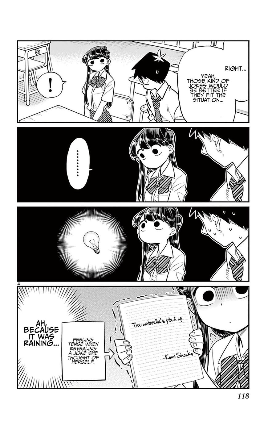 Komi-san wa Komyushou Desu chapter 29 page 4