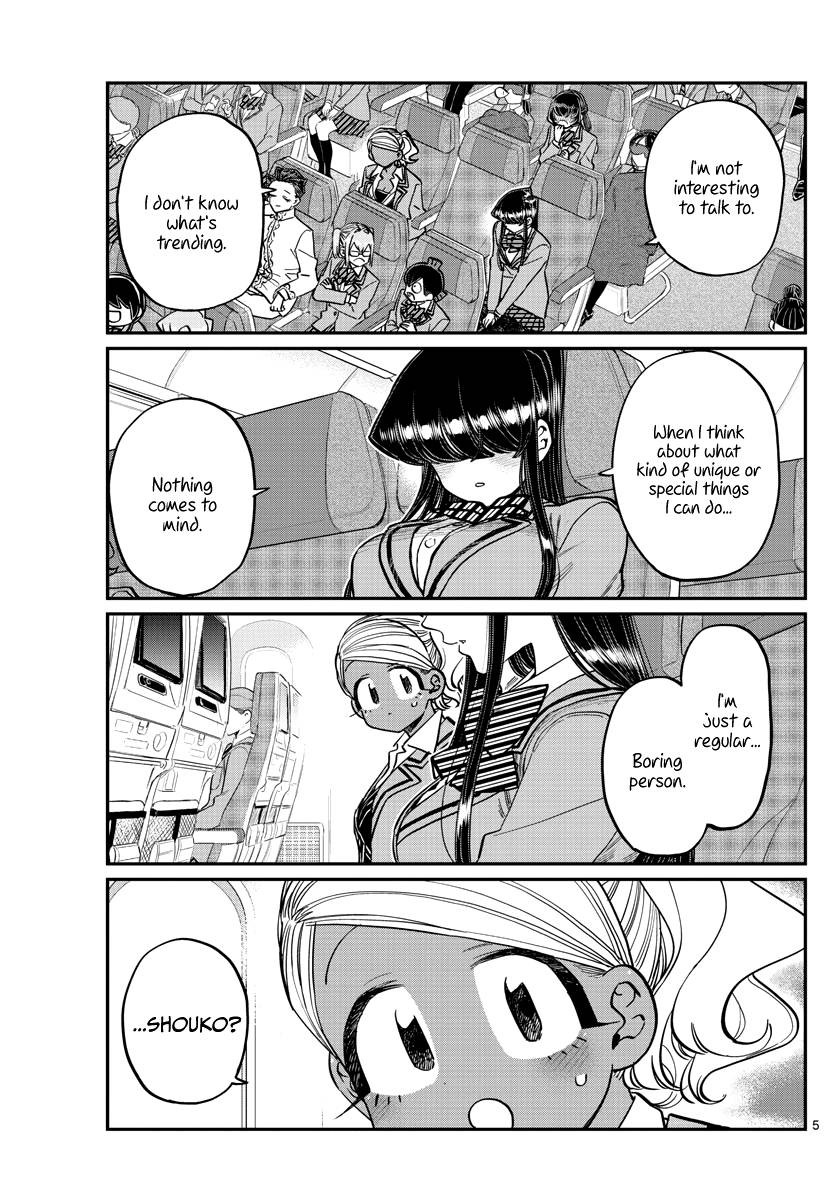 Komi-san wa Komyushou Desu chapter 295 page 5