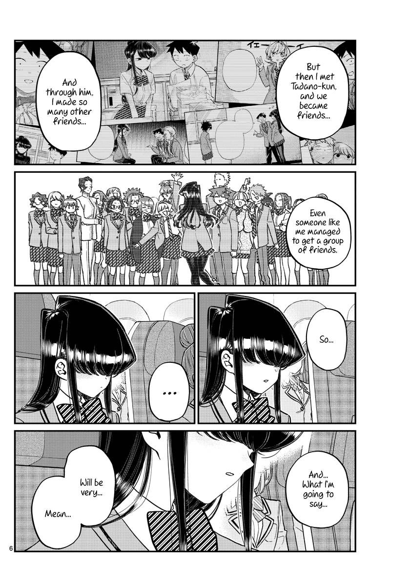 Komi-san wa Komyushou Desu chapter 295 page 6