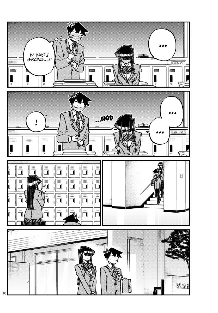 Komi-san wa Komyushou Desu chapter 314 page 10