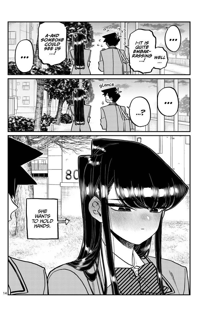 Komi-san wa Komyushou Desu chapter 314 page 14