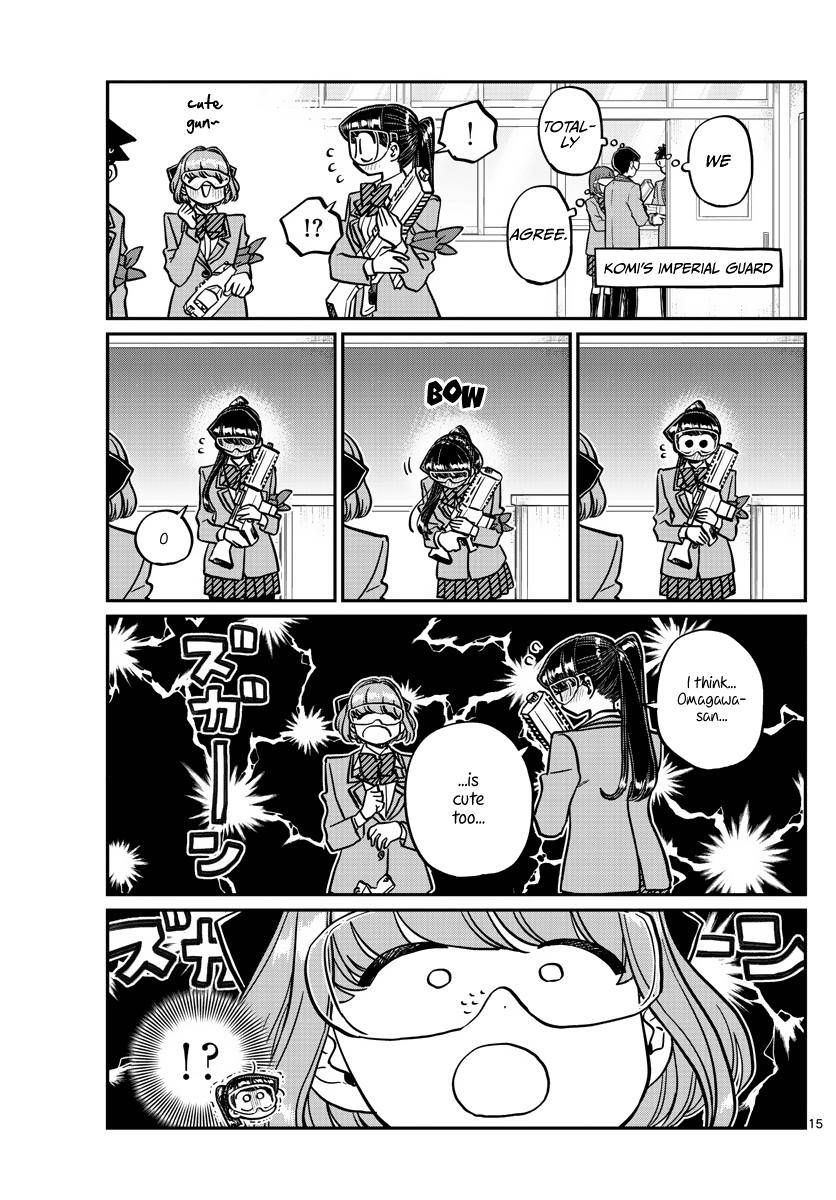 Komi-san wa Komyushou Desu chapter 331 page 15