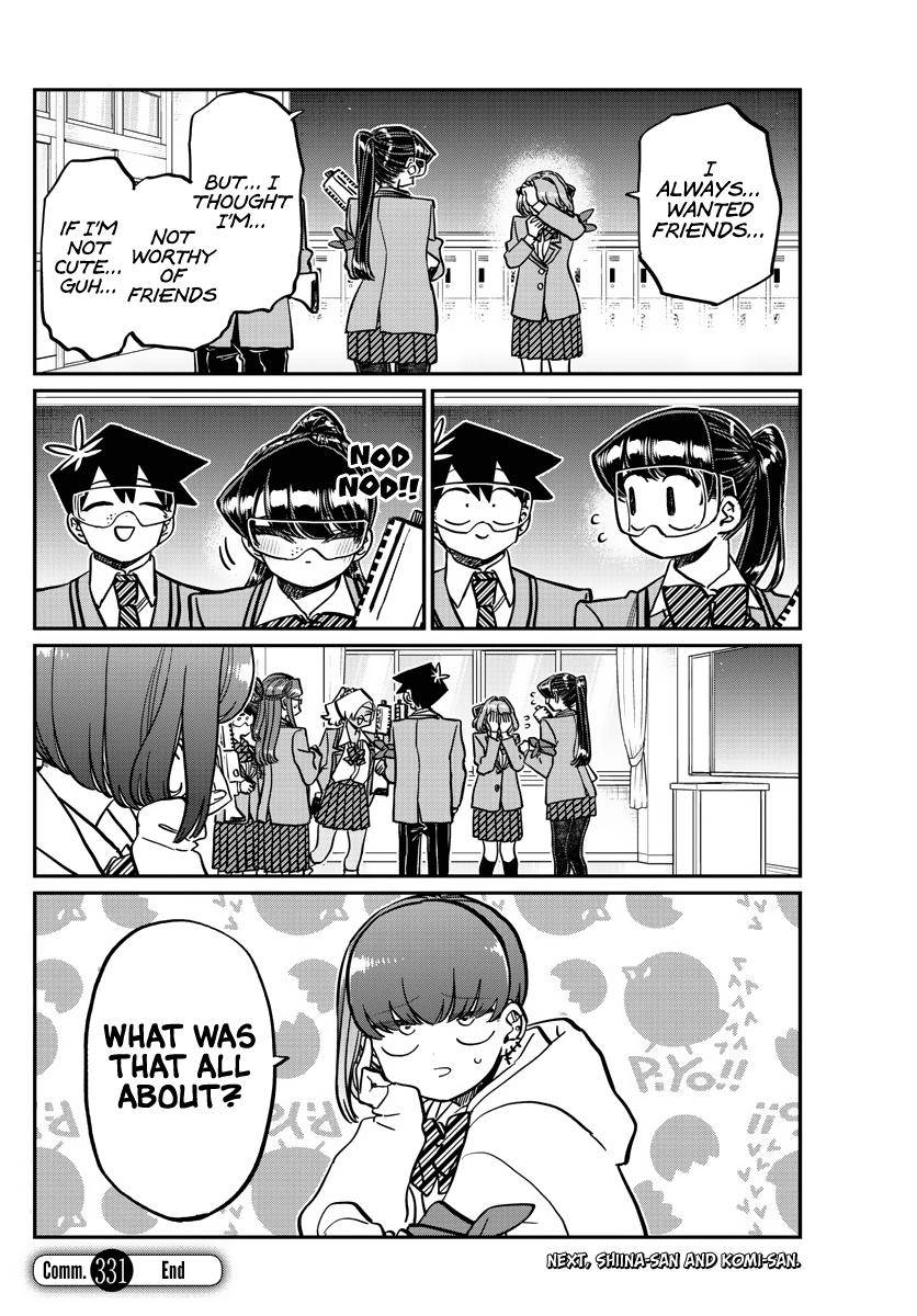 Komi-san wa Komyushou Desu chapter 331 page 18