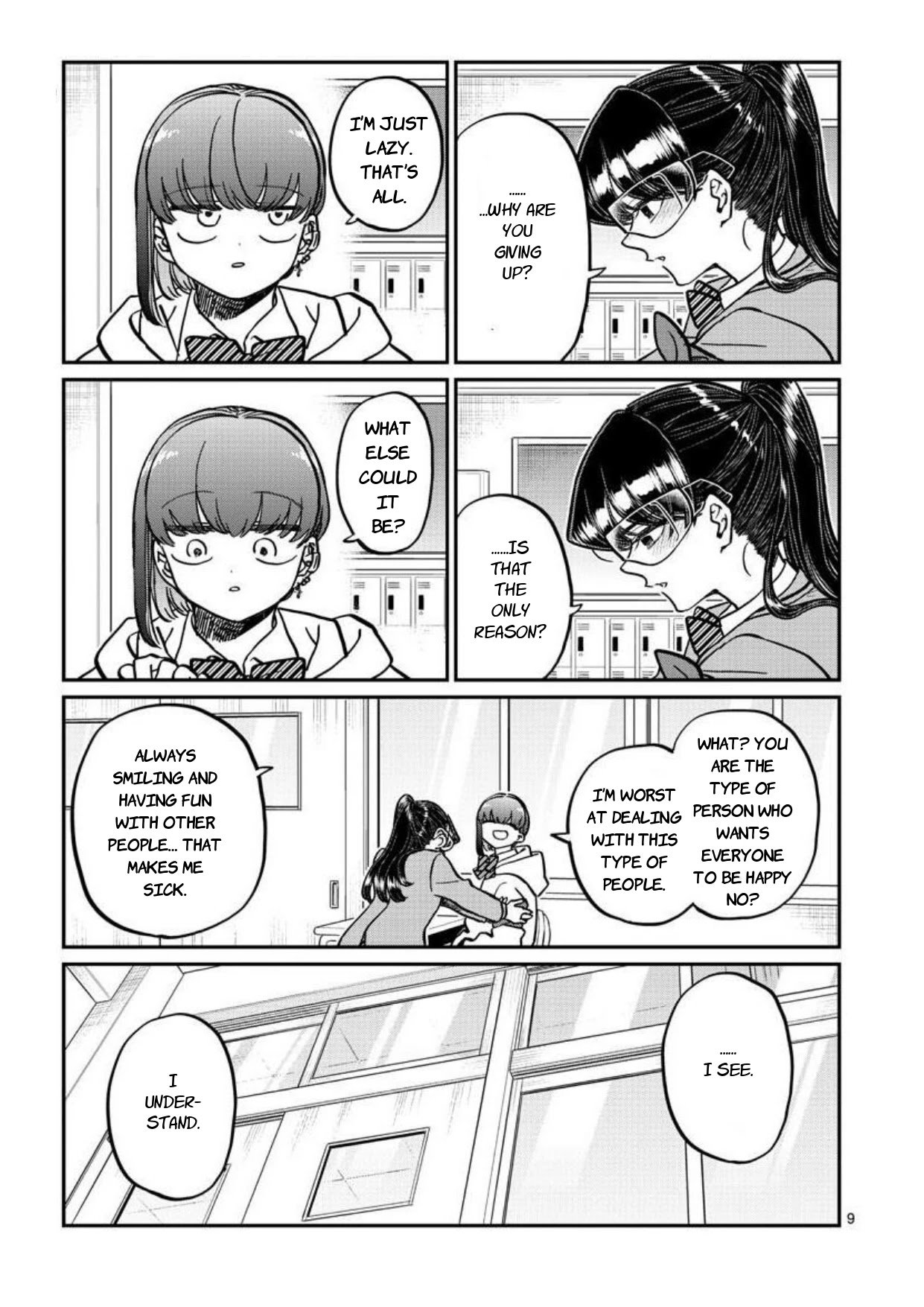 Komi-san wa Komyushou Desu chapter 332 page 10