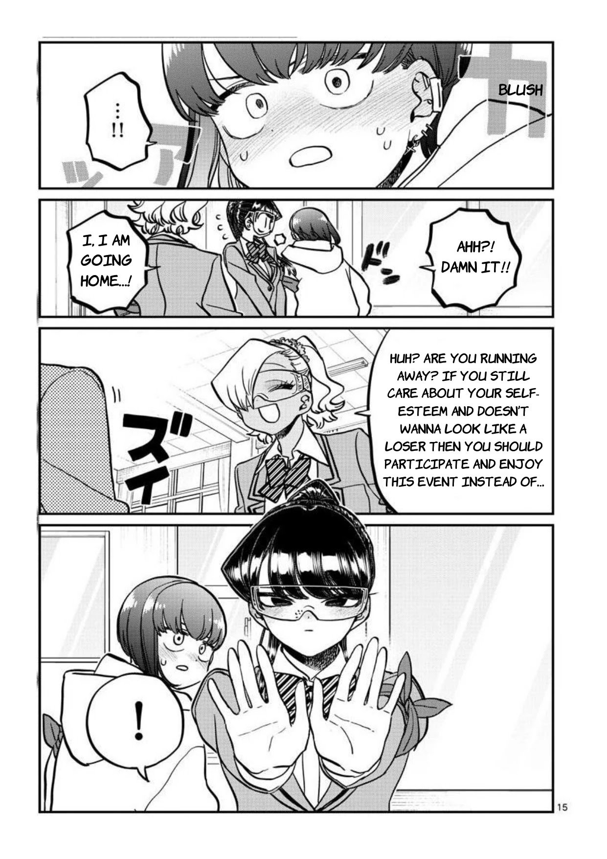 Komi-san wa Komyushou Desu chapter 332 page 16