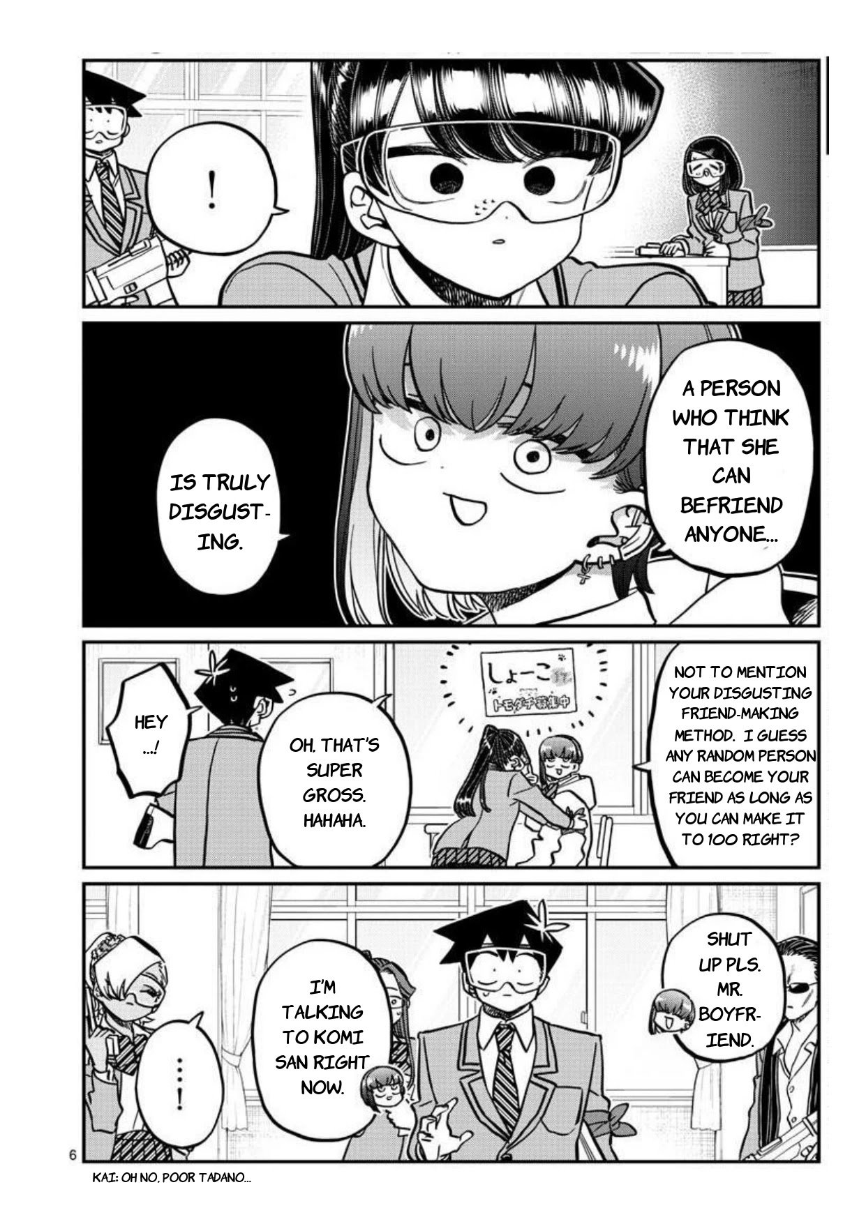 Komi-san wa Komyushou Desu chapter 332 page 7