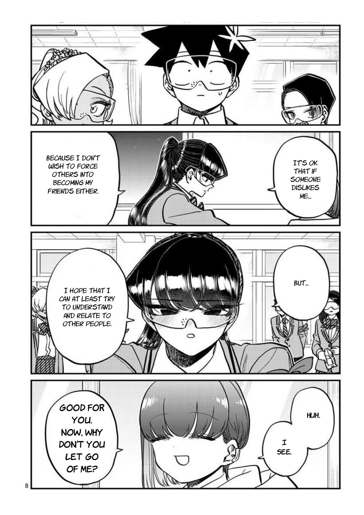 Komi-san wa Komyushou Desu chapter 332 page 9